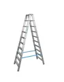 Produktbild: Krause 124777 STABILO Stufen-DoppelLeiter 2 x 10 Stufen Doppel Leiter 3,90 m