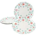 Produktbild: 4er Set Speiseteller Blume Türkis Julia 26,5cm Ritzenhoff & Breker - 404371