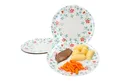 Produktbild: Ritzenhoff & Breker Speiseteller 4er Set Speiseteller Blume Türkis Julia 26,5cm Ritzenhoff & Breker