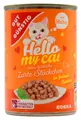Produktbild: Gut & Günstig Hello My cat Zarte Stückchen in feiner Sauce mit Huhn, 20er Pack (20 x 415g)