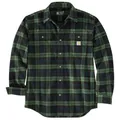 Produktbild: Carhartt 106356 Loose Fit Heavyweight Flannel Long-Sleeve Plaid Shirt FROSTED BALSAM M