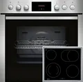 Produktbild: Neff Herdset Backofen Kochfeld Herd EDX40 EEK: A SET: E1CCD2AN3 + M13R42N2