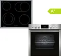 Produktbild: NEFF Einbauherd-Set EDX40 Edelstahl Glaskeramik Kochfeld Bräterzone EasyClean