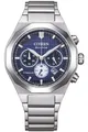 Produktbild: CITIZEN Eco-Drive Herrenuhr Solar Chronograph Titan Blau Chrono CA4691-59L