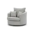 Produktbild: S-STYLE Drehsessel   ¦ grau ¦ Maße (cm): B: 107 H: 94