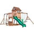 Produktbild: Backyard Discovery Montpelier Spielturm mit Schaukeln, Rutsche und Klettergerüst (24037440)