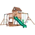Produktbild: Spielturm Montpelier Braun/Grün