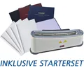 Produktbild: Thermobindegerät TB 250, Bindemaschine inkl. Thermomappen-Starterset