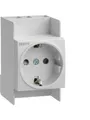 Produktbild: Hager Outlet schuko for din rail