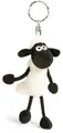 Produktbild: NICI -49180- Schlüsselanhänger Shaun das Schaf 10cm weiß - Nachhaltiger Begleite