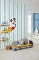 Produktbild: Disney Mickey Mouse Fototapete Wandtapete 78x98 Zoll Blau Kinderzimmer