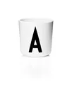 Produktbild: Design Letters Trinklernbecher (A-Z) | Zahnputzbecher Kinder, Trinkbecher Kinder | Weihnachtsgeschenke für Kinders | Schnabeltasse BPA/BPS Frei | Trinklernbecher ab 6 Monate | Kinderbecher 175 Ml