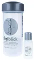 Produktbild: freiblick Brillenbad SET | Schüttelbad zur effizienten Brillenreinigung (Silber-Grau, Klein)