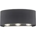Produktbild: Paul Neuhaus Led-wandleuchte 9488-13 Anthrazit, 4,8 W, 720 Lm, 3000 K, Ip54