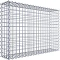 Produktbild: Gabiona Spiralgabione, LxHxT: 100 x 70 x 20 cm - silberfarben