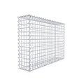 Produktbild: GABIONA | Gabione 100 x 70 x 20 cm | Gabionenkorb mit Maschenweite 5x5 cm | Robuste Steinkorb Mauer mit Spiralverschluss