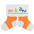 Produktbild: Sock Ons Socken Sockenhalter für Babys orange 6-12 M