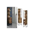 Produktbild: Vicco Badschrank Fyrk Vintage Badezimmerschrank Hochschrank Badregal 5 Fächer