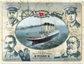 Produktbild: XXX Nostalgic-Art - Blechschild 30 x 40 cm - Titanic Mannschaft