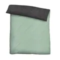 Produktbild: Biberna Melange Flanell-Wendebettwäsche 0840500-428, Größe 155x220 cm, mint