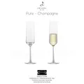 Produktbild: Zwiesel Glas Pure - Set 2 Flöten Champagner H Cm 25,2 - Händler
