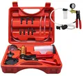 Produktbild: AOBETAK Bremsenentlüftergerät, Vakuumpumpe Bremsenentlüfter Männer für Auto Motorrad Tester,Bremsenentlüftungsgerät Druckpruft Mit Tragetasche