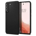 Produktbild: Spigen Liquid Air Hülle für Galaxy S22, Mattschwarz