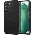 Produktbild: Schutzhülle Spigen Liquid Air für Galaxy S22, Schwarz Case Hülle Handyhülle
