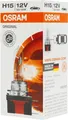 Produktbild: Osram Original H15 Halogenlampe Scheinwerferlampe 64176 12V 1er Pack Schachtel