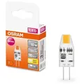 Produktbild: OSRAM G4 LED MICRO PIN warmweißes Licht 12V Lampe 1W wie 10W sehr sparsam Niedervolt
