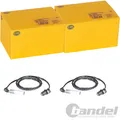 Produktbild: 2X HELLA ABS-SENSOREN HINTEN PASSEND FÜR BMW 3 LINKS+RECHTS | 6PU 010 039-491
