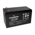 Produktbild: Tecnoware Power Systems - Ersatzbatterie für USV, 12V 7,2Ah, Für Videoüberwachungs- und Alarmsysteme, Faston-Anschluss 6.3 mm, Abmessungen 15,1 x 9,4 x 6,5 cm, 7,2 AH