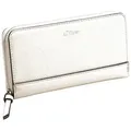 Produktbild: s.Oliver Zip Wallet Reißverschluss Geldbörse Portemonnaie 2129974, Farbe:Beige - Beige
