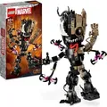 Produktbild: LEGO 76249 Marvel Venomized Groot Bauspielzeug, Verwandle Baby Groot in die Venomized Version, Guardian of the Galaxy Charakter, Spiel- und Ausstel... - Bunt
