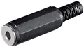 Produktbild: Wentronic KS 35 K 3,5 mm schwarz Aderverbinder – Verbinder Fäden (schwarz)