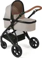 Produktbild: CHIC4BABY Kombi Kinderwagen TORRE Jeans Beige 67/89/111 cm