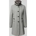 Produktbild: Gil Bret Mantel mit Stehkragen in Hellgrau Melange, Größe 40