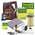 Produktbild: MANN INSPEKTIONSPAKET FÜR FORD FOCUS 2 DA DP VOLVO C30 S40 V50 1.4 1.6 BJ AB 07