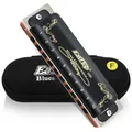 Produktbild: Diatonische Blues Harmonica Mundharmonika Tonart F 10 Löcher T008K Diatonic B...