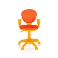 Produktbild: hjh OFFICE Kinderdrehstuhl KID COLOUR Stoff mit Armlehnen
