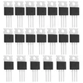 Produktbild: YINETTECH 20 Stück TIP42C PNP-Transistor-Schaltverstärker TO-220 Transistor mit Geringem Stromverbrauch Elektronisches DIY-Projekt Mikrowellen-Kommunikationsschaltung Ladeschaltung
