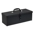 Produktbild: Werkzeugkasten Werkzeugkiste Toolbox 38x16x12,5cm 7,5L Stahl klappbar Griff leer
