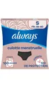 Produktbild: Always Menstruationshose, waschbar, S, mittelmäßiger bis starker Fluss, 1 Stück