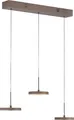 Produktbild: JUST LIGHT LED-Pendelleuchte 13141-39, 20,40W, 3000K, 2370lm, warmweiß, IP20