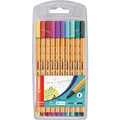 Produktbild: Fineliner STABILO point 88 10er Pack Sonderfarben Tintenschreiber Stifte Set