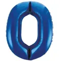 Produktbild: Folienballon Zahl 0 blau