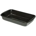 Produktbild: Riess Emaille Auflaufform 32 x 19 cm schwarz Profi