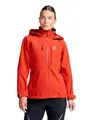 Produktbild: RevolutionRace Hiball Softshell Jacket für Damen, Outdoor Jacke für Wandern, Aurora Red, L