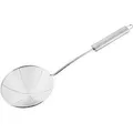 Produktbild: Fackelmann Abseihlöffel 38 cm OVALGRIFF, Schöpflöffel aus Edelstahl, Schaumlöffel zum Kochen u (40674)