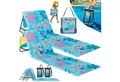 Produktbild: KESSER Gartenliege Strandmatte klappbar mit verstellbarer Rückenlehne max. 130 kg, 2 St., Strandliege mit Tragegurt, wasserdichter Handyhülle & Tragetasche, Sonnenliege faltbar für Strand, Garten & Terrasse Liegematte